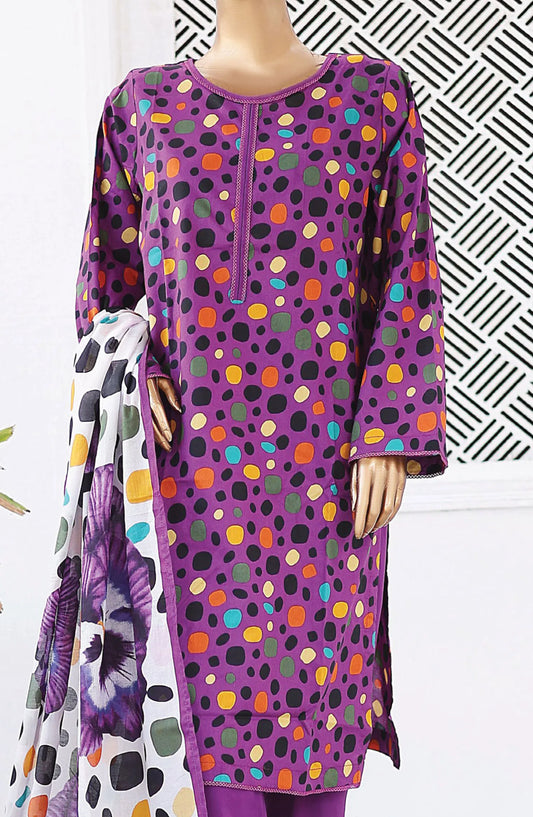 Bin Saeed Printed Lawn Collection 2024 Vol 04 - BSPV4 D 42