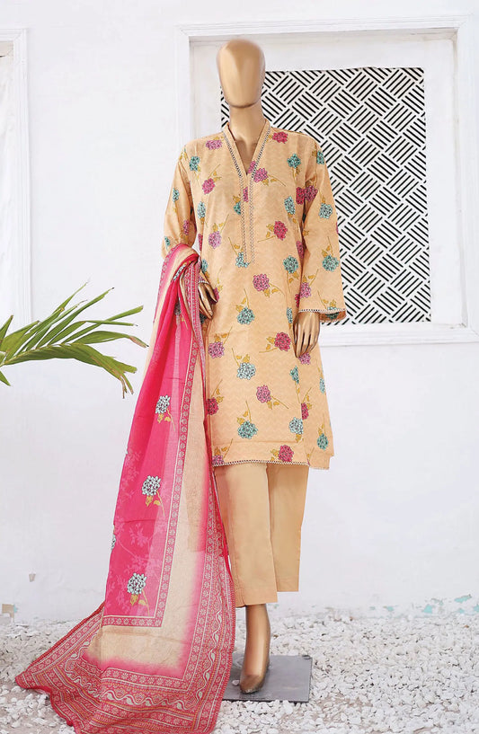 Bin Saeed Printed Lawn Collection 2024 Vol 04 - BSPV4 D 43