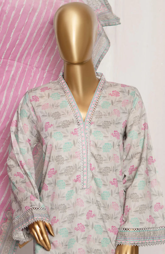 Bin Saeed Summer Basic Lawn Collection 2024 - BSSBLP 04