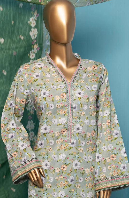 Bin Saeed Summer Basic Lawn Collection 2024 - BSSBLP 10