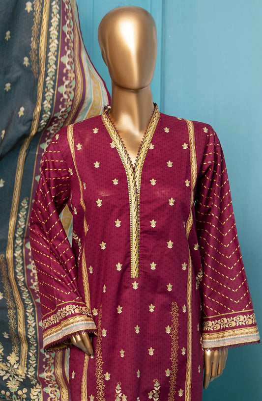 Bin Saeed Summer Basic Lawn Collection 2024 - BSSBLP 11
