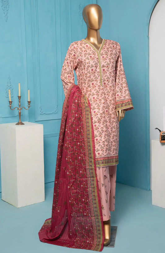 Bin Saeed Summer Basic Lawn Collection 2024 - BSSBLP 15