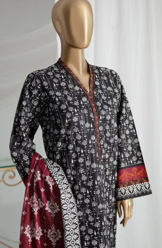 Bin Saeed Summer Basic Lawn Collection 2024 - BSSBLP 17