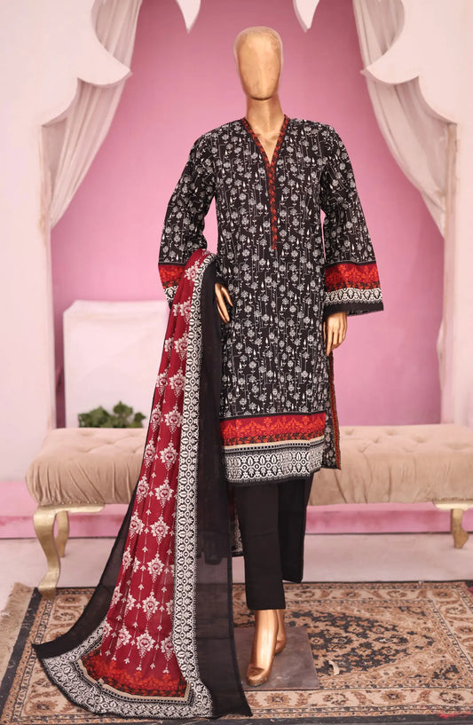 Bin Saeed Summer Basic Lawn Collection 2024 - BSSBLP 18