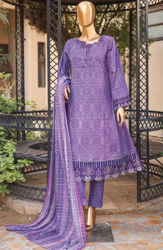 Bin Saeed Summer Cutwork Frocks Collection 2024 - BSSCF 01