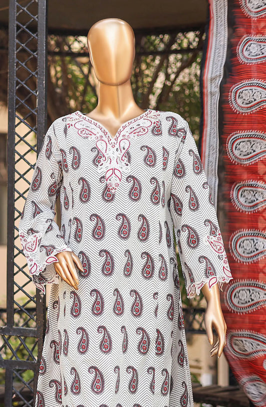 Bin Saeed Summer Cutwork Frocks Collection 2024 - BSSCF 02