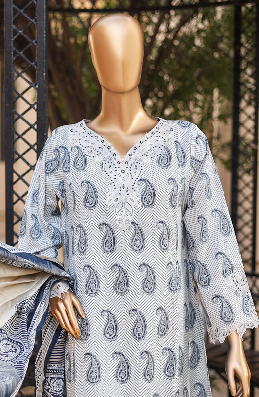 Bin Saeed Summer Cutwork Frocks Collection 2024 - BSSCF 05