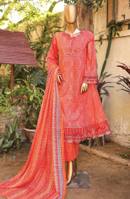 Bin Saeed Summer Cutwork Frocks Collection 2024 - BSSCF 09