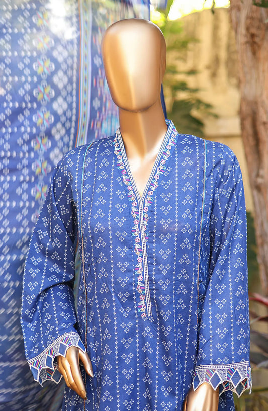 Bin Saeed Summer Cutwork Frocks Collection 2024 - BSSCF 10