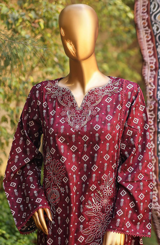 Bin Saeed Summer Cutwork Frocks Collection 2024 - BSSCF 11