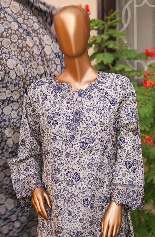 Bin Saeed Summer Cutwork Frocks Collection 2024 - BSSCF 12