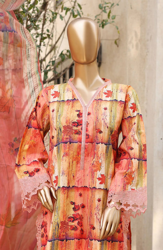 Bin Saeed Summer Lawn with Chiffon Dupatta Collection 2024 - BSSLC 05