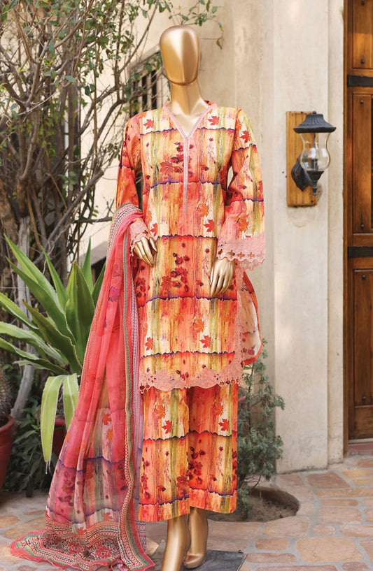 Bin Saeed Summer Lawn with Chiffon Dupatta Collection 2024 - BSSLC 05