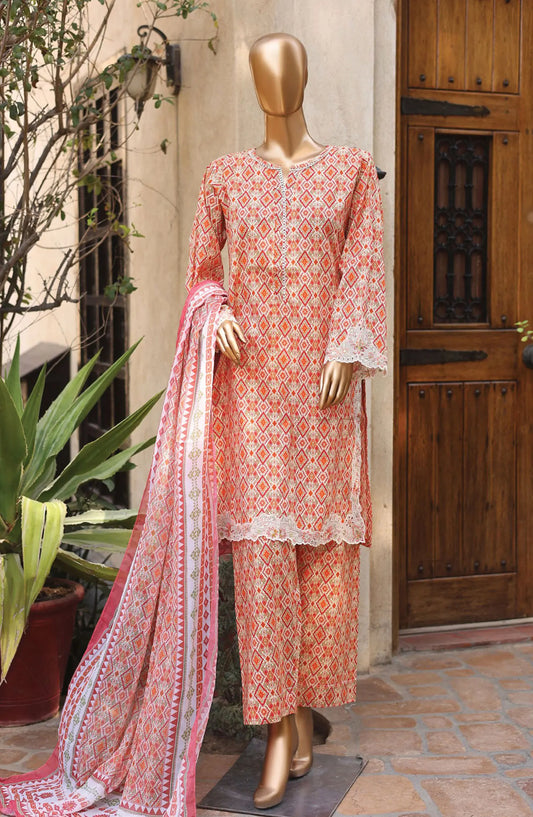Bin Saeed Summer Lawn with Chiffon Dupatta Collection 2024 - BSSLC 09
