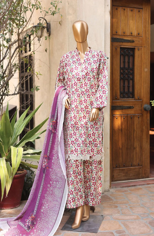 Bin Saeed Summer Lawn with Chiffon Dupatta Collection 2024 - BSSLC 10