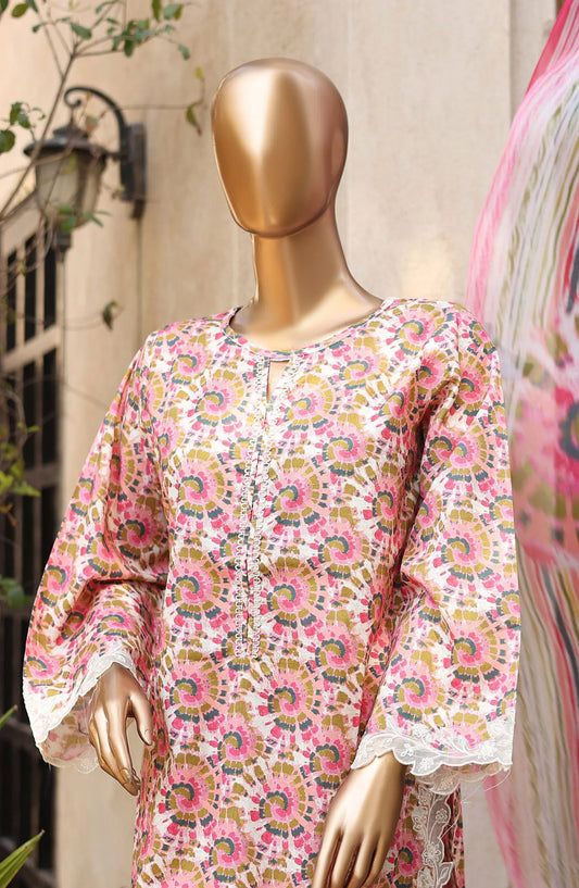 Bin Saeed Summer Lawn with Chiffon Dupatta Collection 2024 - BSSLC 11`