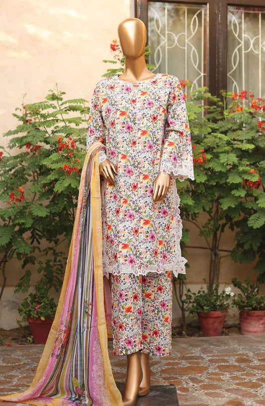 Bin Saeed Summer Lawn with Chiffon Dupatta Collection 2024 - BSSLC 16