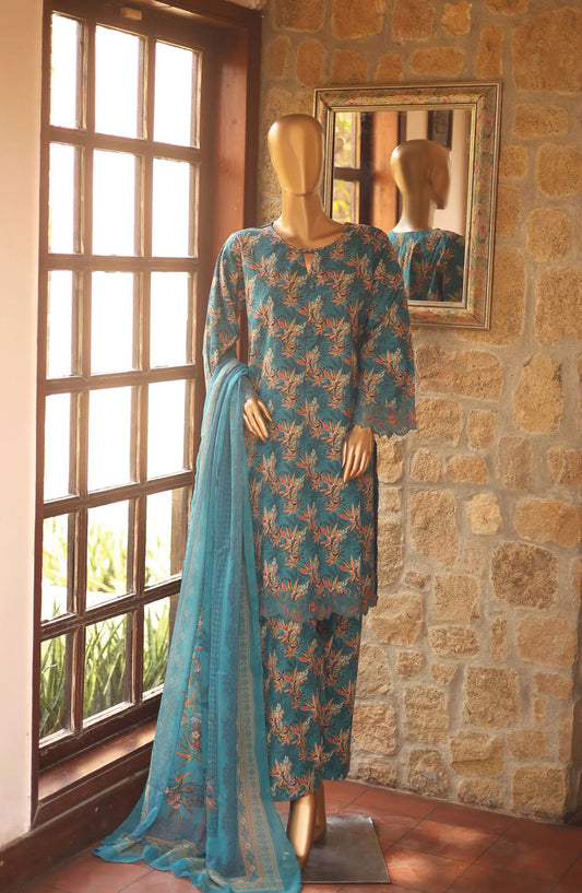 Bin Saeed Summer Lawn with Chiffon Dupatta Collection 2024 - BSSLC 17