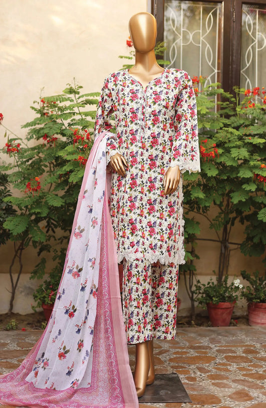 Bin Saeed Summer Lawn with Chiffon Dupatta Collection 2024 - BSSLC 18
