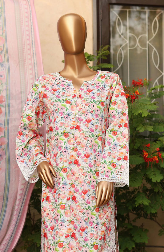 Bin Saeed Summer Lawn with Chiffon Dupatta Collection 2024 - BSSLC 22