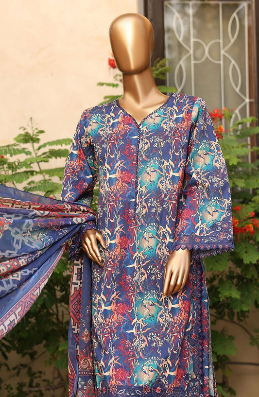 Bin Saeed Summer Lawn with Chiffon Dupatta Collection 2024 - BSSLC 23
