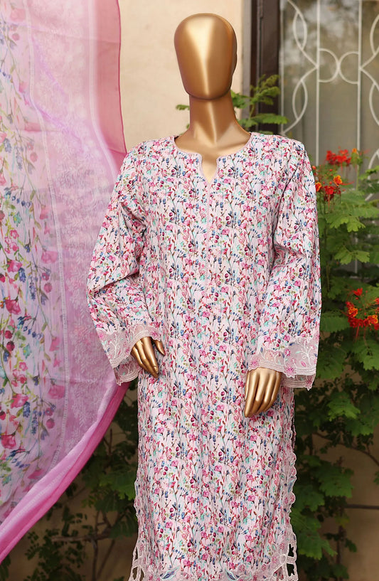 Bin Saeed Summer Lawn with Chiffon Dupatta Collection 2024 - BSSLC 24