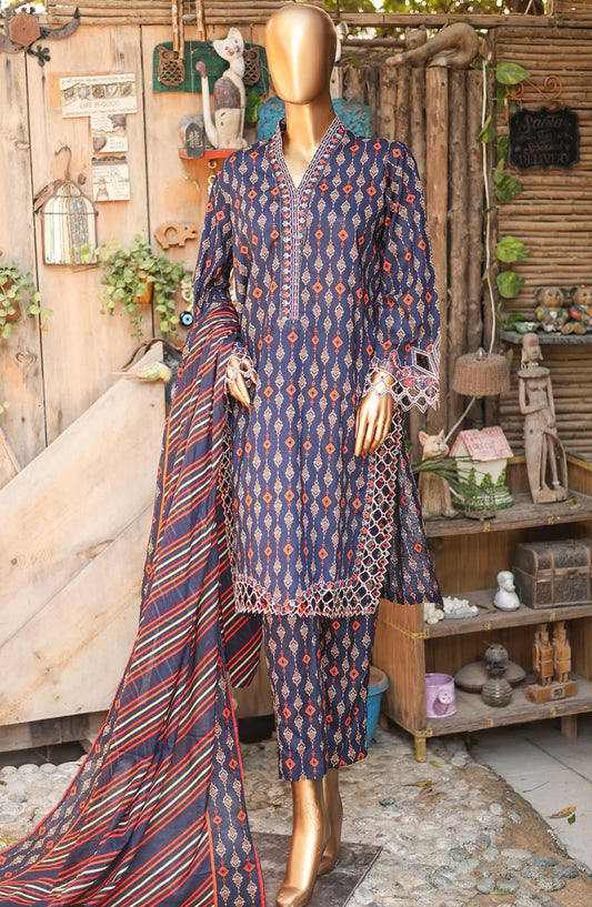 Bin Saeed  Summer Lawn Collection 2024 - BSSLPC-23