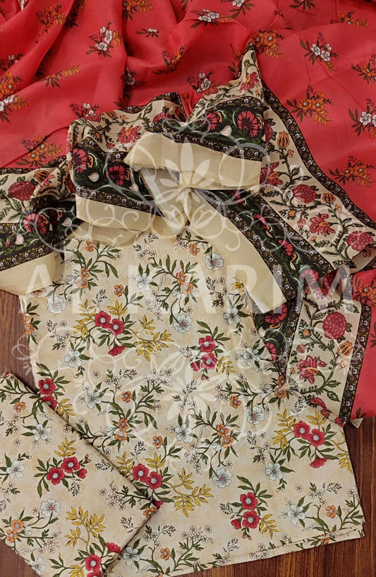 BSU 03 - Bin Saeed Unstitched All Over Printed Lawn Collection 2024