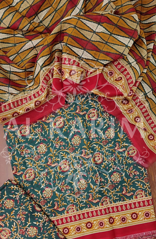 BSU 08- Bin Saeed Unstitched All Over Printed Lawn Collection 2024