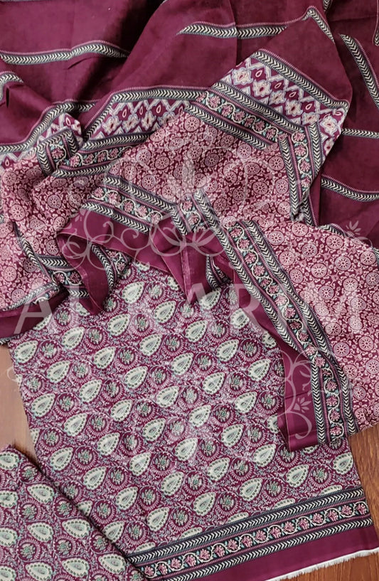 BSU 10- Bin Saeed Unstitched All Over Printed Lawn Collection 2024