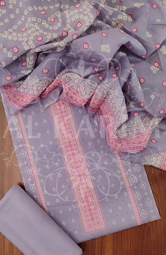 BIN SAEED UNSTITCHED ALL OVER PRINTED LAWN COLLECTION 2024 - BSU 24