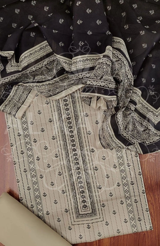 BIN SAEED UNSTITCHED ALL OVER PRINTED LAWN COLLECTION 2024 - BSU 28