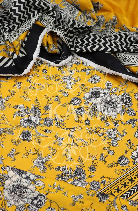 BIN SAEED UNSTITCHED ALL OVER PRINTED LAWN COLLECTION Vol 03 2024 - BSU 36