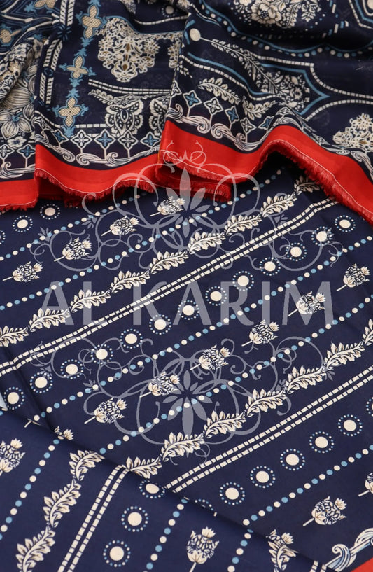 BIN SAEED UNSTITCHED ALL OVER PRINTED LAWN COLLECTION Vol 03 2024 - BSU 44