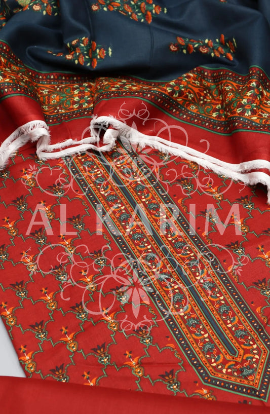 BIN SAEED UNSTITCHED ALL OVER PRINTED LAWN COLLECTION Vol 04 2024 - BSU 47