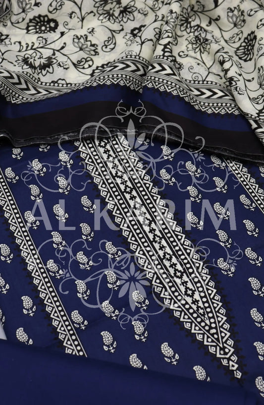 BIN SAEED UNSTITCHED ALL OVER PRINTED LAWN COLLECTION Vol 04 2024 - BSU 49