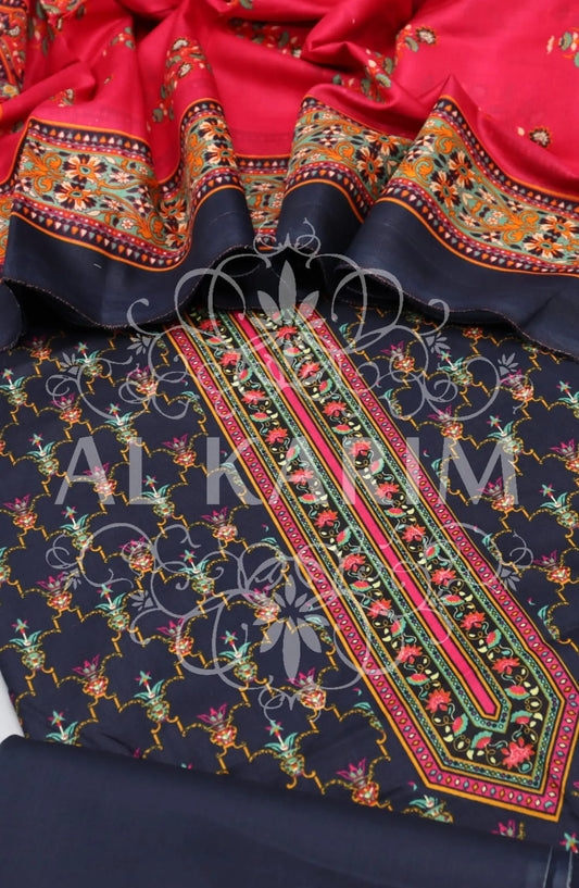 BIN SAEED UNSTITCHED ALL OVER PRINTED LAWN COLLECTION Vol 04 2024 - BSU 52