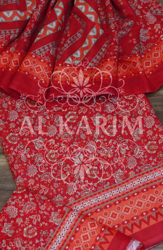 BIN SAEED UNSTITCHED ALL OVER PRINTED LAWN COLLECTION Vol 04 2024 - BSU 60