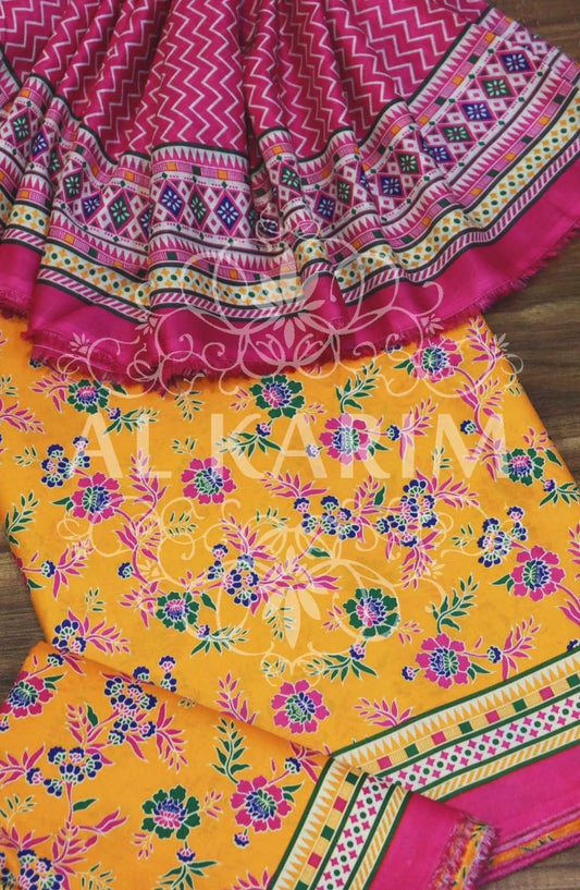 BIN SAEED UNSTITCHED ALL OVER PRINTED LAWN COLLECTION Vol 04 2024 - BSU 64