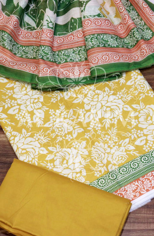 BIN SAEED UNSTITCHED ALL OVER PRINTED LAWN COLLECTION Vol 04 2024 - BSU 65