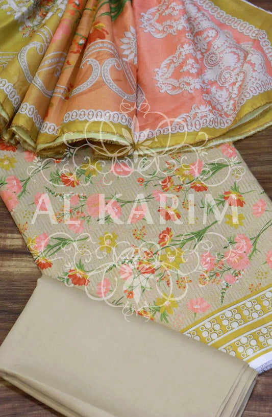 BIN SAEED UNSTITCHED ALL OVER PRINTED LAWN COLLECTION Vol 04 2024 - BSU 72