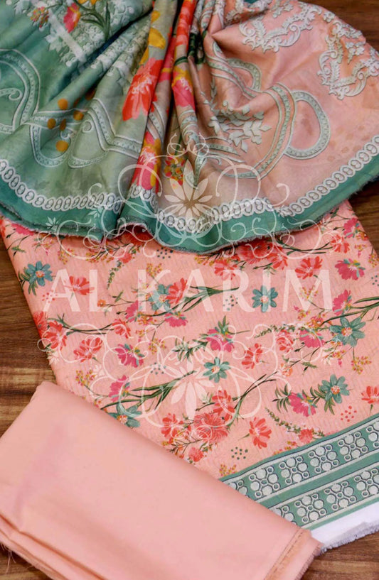 BIN SAEED UNSTITCHED ALL OVER PRINTED LAWN COLLECTION Vol 04 2024 - BSU 73