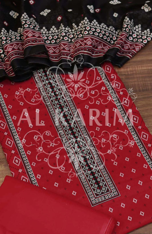 BIN SAEED UNSTITCHED ALL OVER PRINTED LAWN COLLECTION Vol 04 2024 - BSU 74