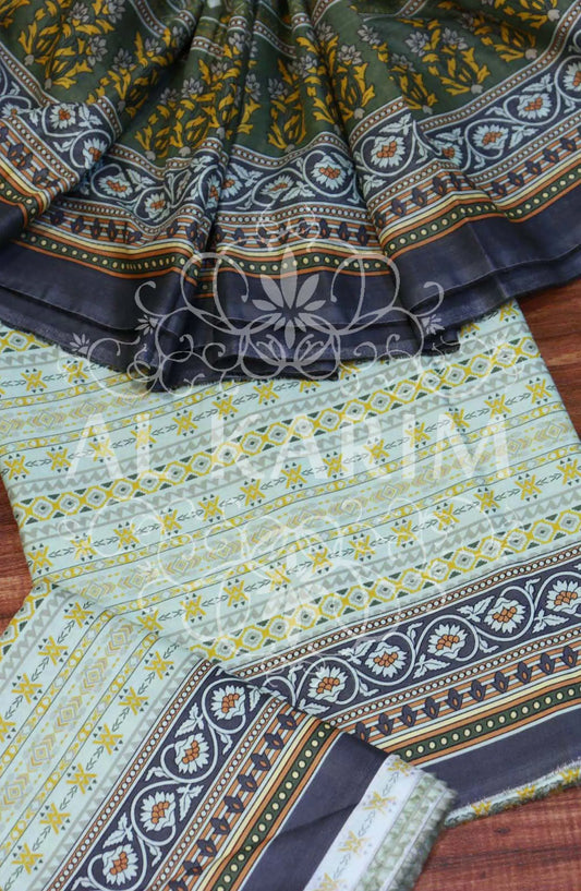 BIN SAEED UNSTITCHED ALL OVER PRINTED LAWN COLLECTION Vol 04 2024 - BSU 80