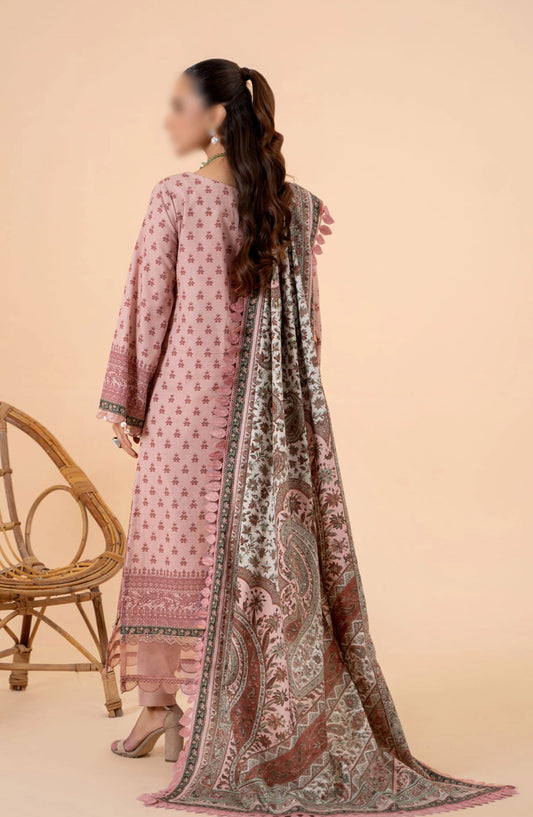 Mausummery Winter Unstitched Collection Vol 01 - Camellia