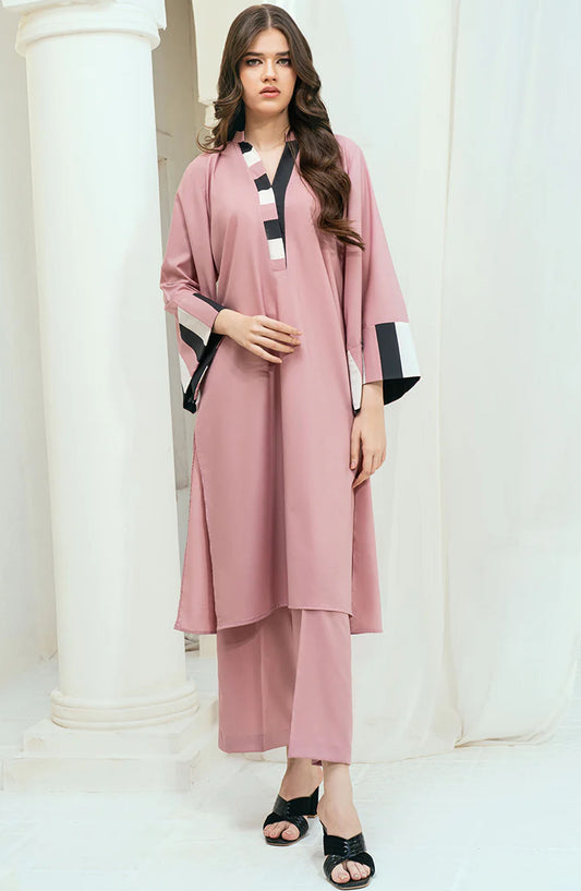 Solid Co-ords Collection By Rangeen - Carnation Co-Ord Set