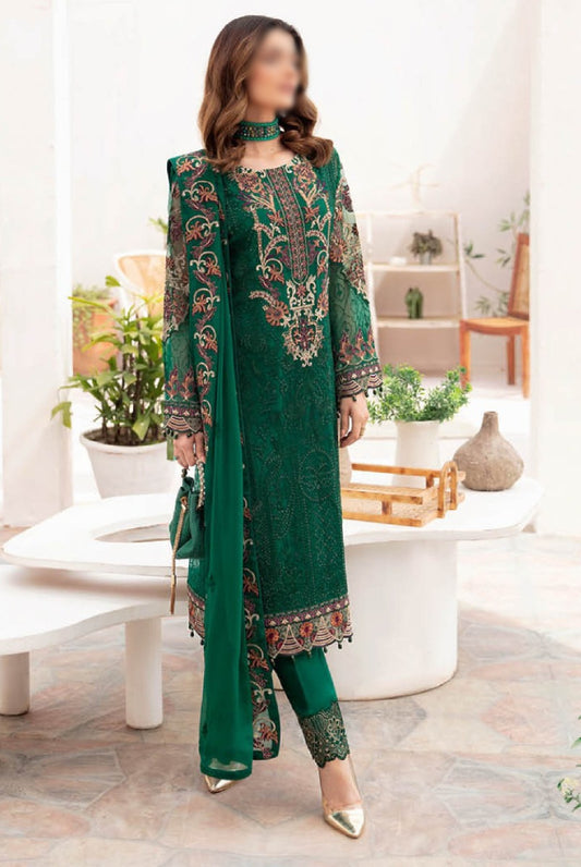 Ramsha Chevron Chiffon Collection Vol 07 2023 - RCC 04