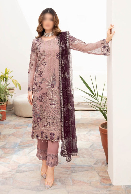 Ramsha Chevron Chiffon Collection Vol 07 2023 - RCC 09