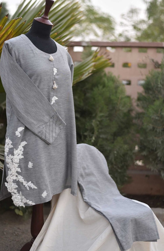 Artistic Wear Pret Collection Cement Grey Moonlight