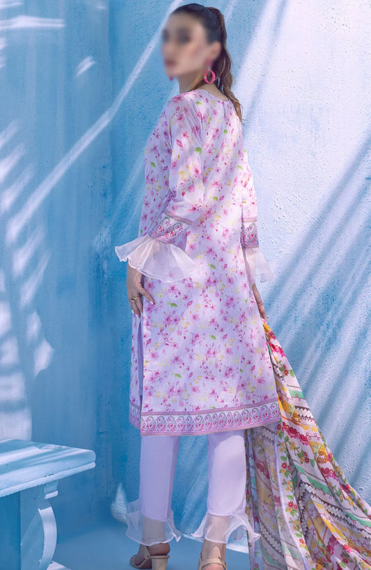 AL ZOHAIB Colors Digital Printed With Fancy Lawn Dupatta Vol-3 - CFD-V3-24-01